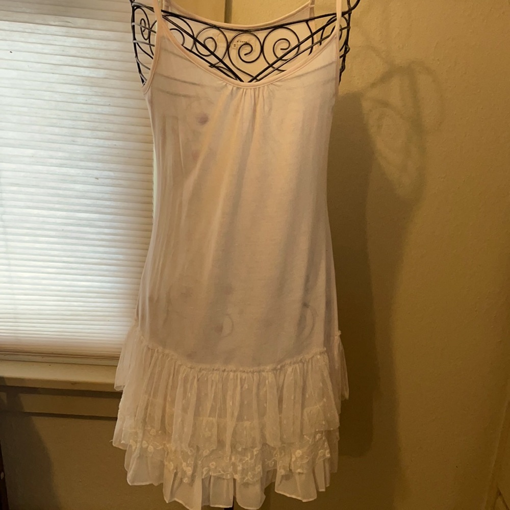 Western Spaghetti strap tunic.